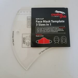 Face Mask Template 3 sizes in 1